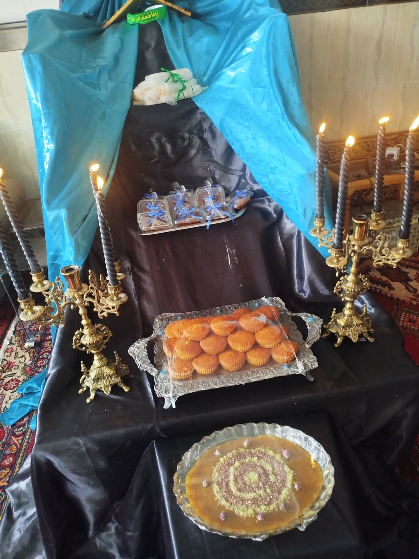 ایام فاطمیه مدرسه قائم